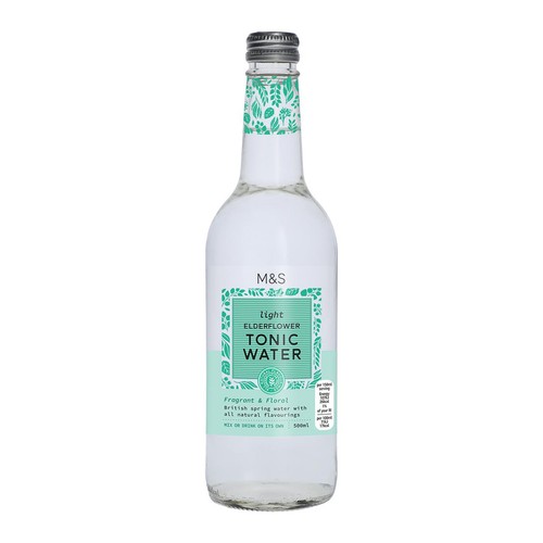 M&S Light Elderflower Tonic Water