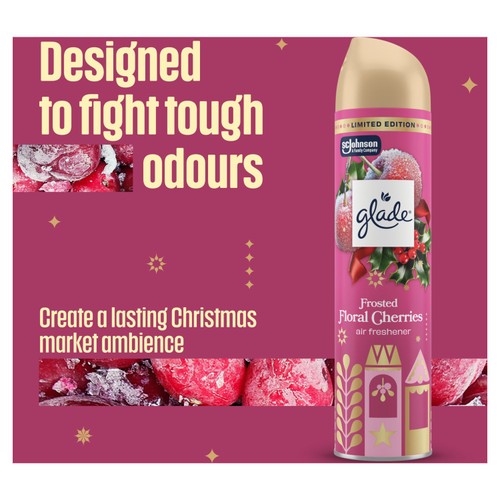 Glade Aerosol Air Freshener Frosted Floral Cherries