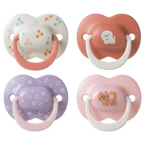 Tommee Tippee Ultimate Fit Soother, 0-6 Months, 4 Pack, Orthodontic Dummy