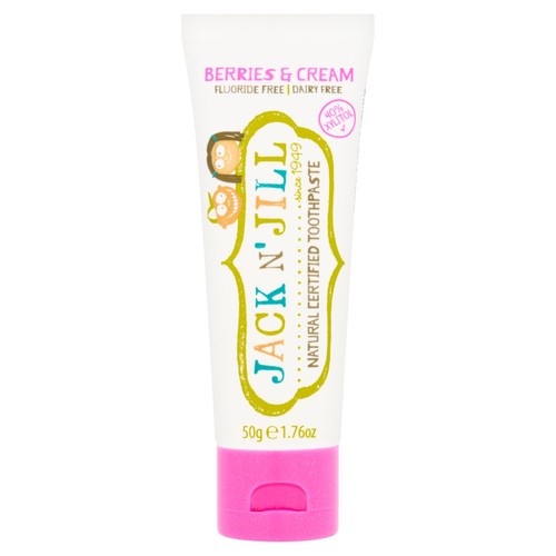 Jack N' Jill Natural Certified Toothpaste Berries & Cream