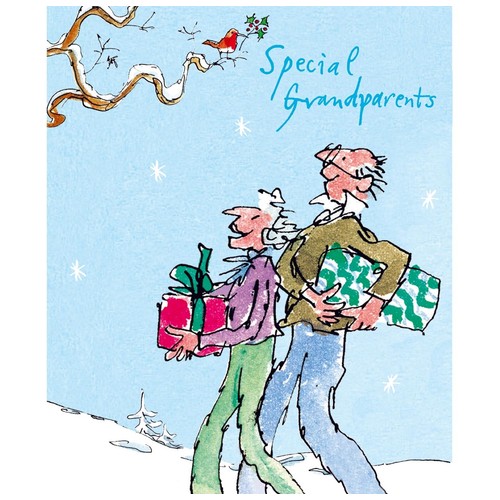 Special Grandparents Christmas Card