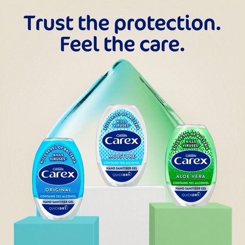 Carex Aloe Vera Antibacterial Hand Sanitiser Gel