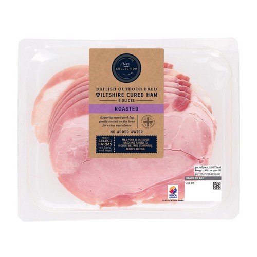 M&S British Wiltshire Roast Ham 6 Slices