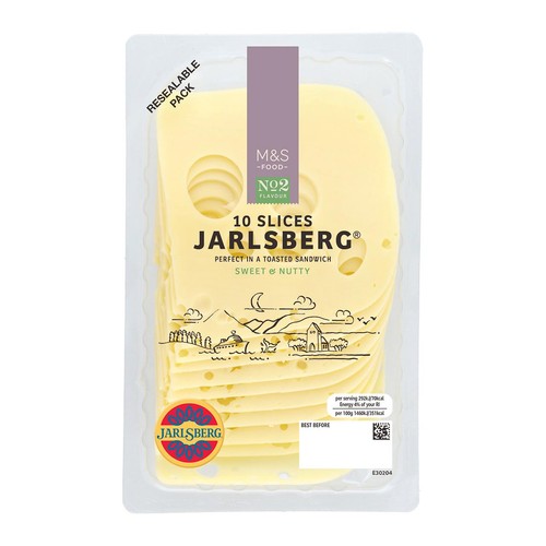 M&S Sliced Jarlsberg Cheese 10 Slices