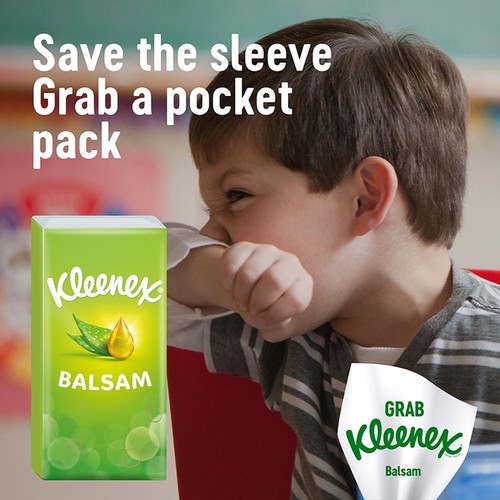 Kleenex Balsam Tissues Box 