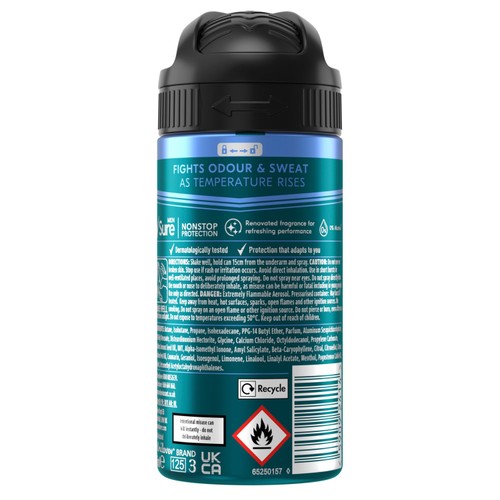 Sure Men 72hr Nonstop Protection Ice Fresh Deodorant Travel Size