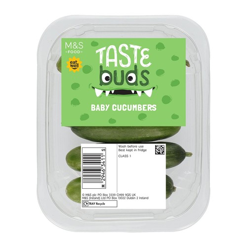 M&S Tastebuds Baby Cucumbers