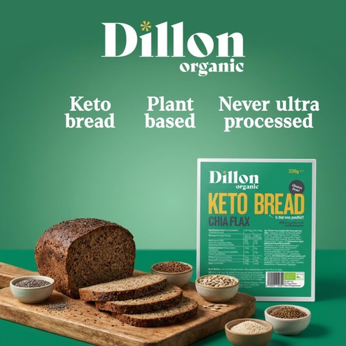 Dillon Organic Chia Flax Keto Bread