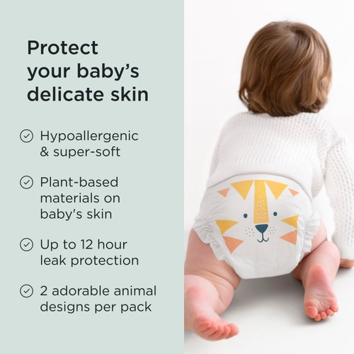 Kit & Kin Hypoallergenic Nappies Size 4 (9-14kg)