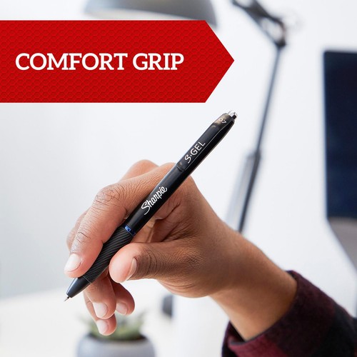 Sharpie S-Gel Gel Pens Black Ink 0.7mm