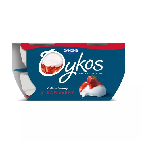 Oykos Strawberry Luxury Greek Style Yoghurt Dessert