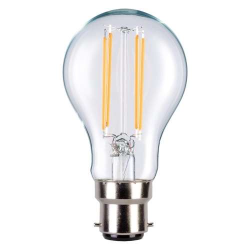 TCP Glass Filament Classic 836LM B22 4W Warm White - A Class Energy Rating