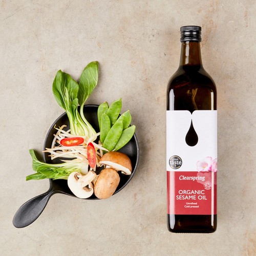 Clearspring Organic Cold Pressed Sesame Oil