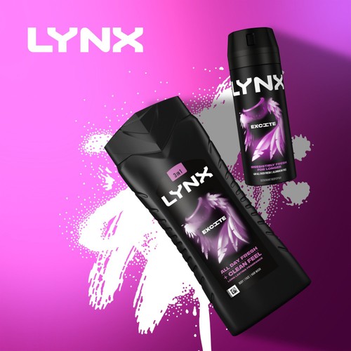 Lynx Excite Body Wash Shower Gel 