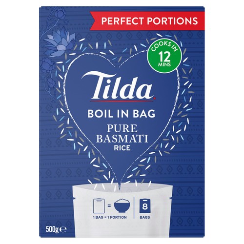 Tilda Boil in the Bag Pure Basmati Rice 