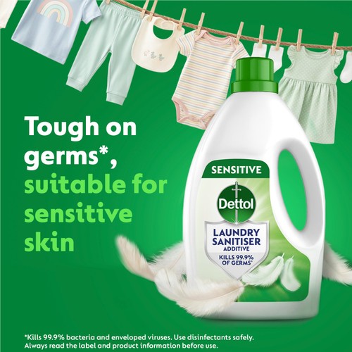 Dettol Antibacterial Laundry Cleanser Liquid Sensitive