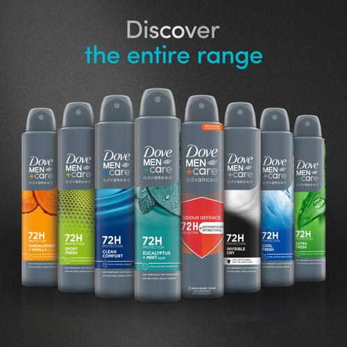 Dove Men+Care Advanced Antiperspirant Deodorant Clean Comfort