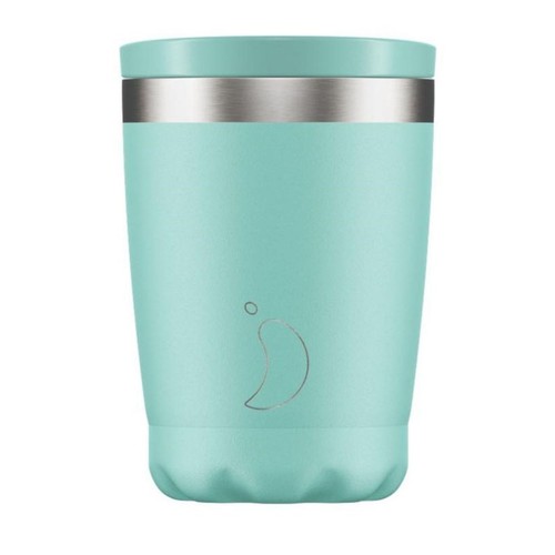 Chilly's Bottles Pastel Green Coffee Cup 340ml