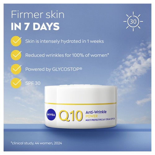 NIVEA Q10 Power Anti-Wrinkle Age Spot Day Face Cream SPF30