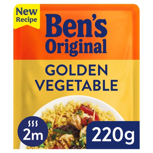 Ben's Original Golden Vegetable Microwave Rice