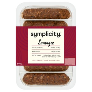 Symplicity Veggie Sausages