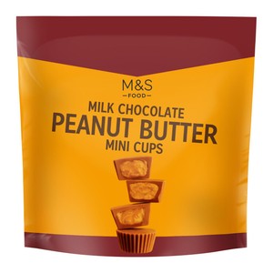 M&S Milk Chocolate Peanut Butter Mini Cups