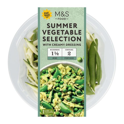 M&S Summer Vegetable Selection