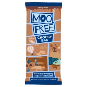Moo Free Dairy Free Vegan Original Chocolate Bar