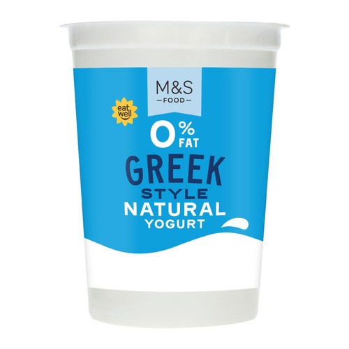 M&S 0% Fat Greek Style Natural Yogurt