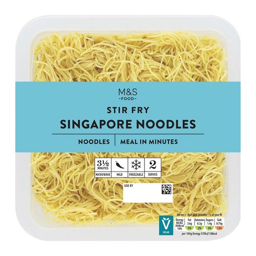 M&S Singapore Noodles