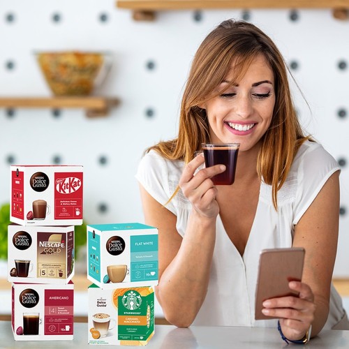 Nescafe Dolce Gusto Gold Blend Coffee Pods(16 Servings)