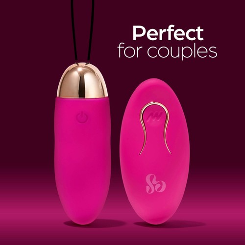 So Divine Date Night Rechargeable Remote Control Love Egg 10 Functions