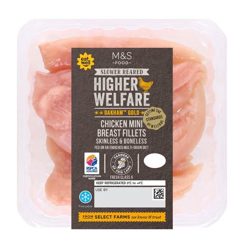 M&S Oakham Gold Mini Chicken Breast Fillets