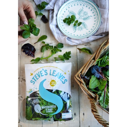 Steves Leaves Watercress & Baby Leaves