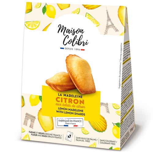 Maison Colibri Lemon-Filled Madeleine