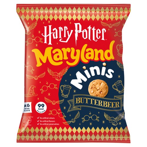 Maryland Cookies Harry Potter Butterbeer Multipack Limited Edition