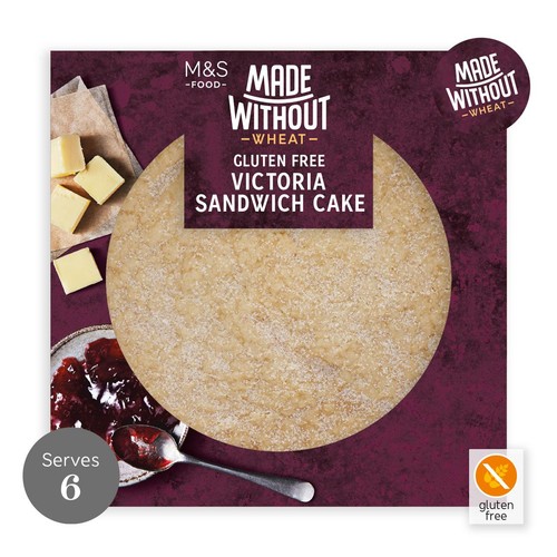 M&S Made Without Victoria Sandwich Cake