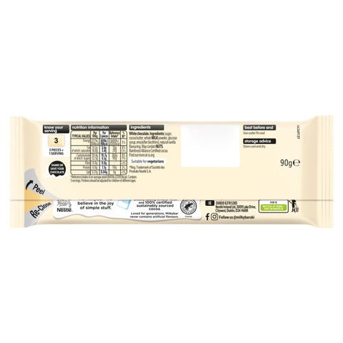 Milkybar White Chocolate Sharing Block