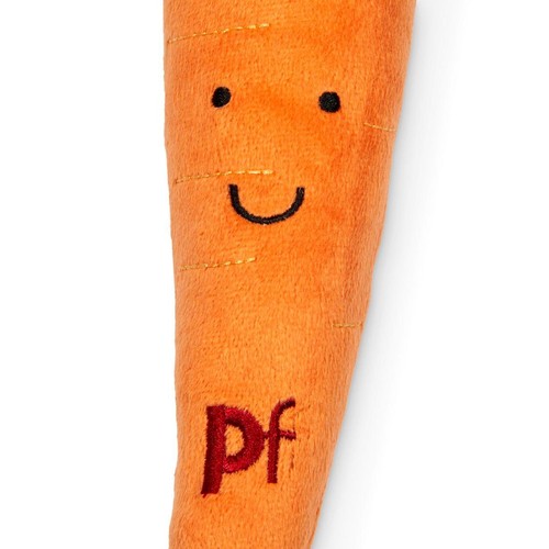 Petface Carter Carrot Plush Christmas Dog Toy