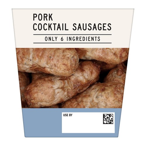 M&S Only 6 Ingredients Cocktail Sausages