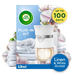 Airwick Linen & White Orchid Liquid Electrical Kit
