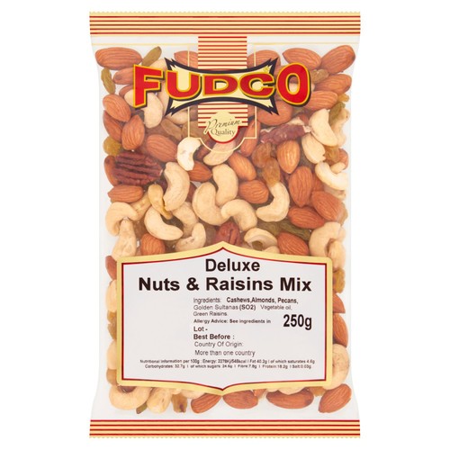 Fudco Nut Delx Nut&Raisin Mix 250g