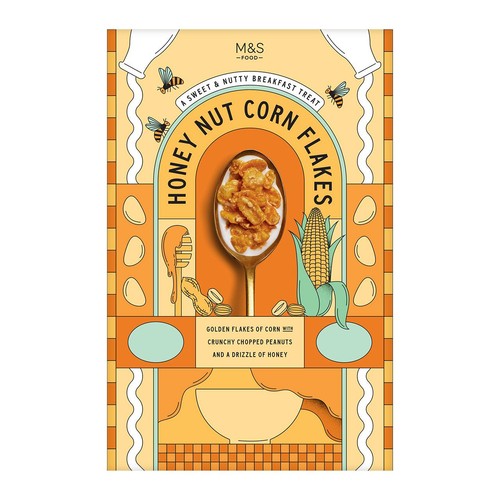 M&S Honey Nut Corn Flakes