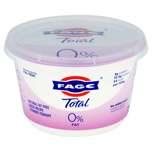 Fage Total 0% Fat Greek Recipe Strained Yoghurt
