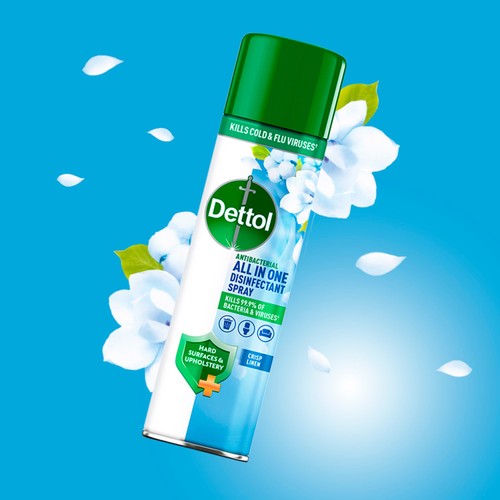 Dettol All-in-One Antibacterial   Spray Crisp Linen