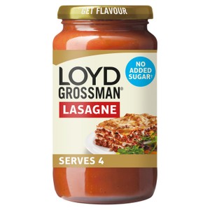 Loyd Grossman Red Tomato Lasagne Pasta Sauce