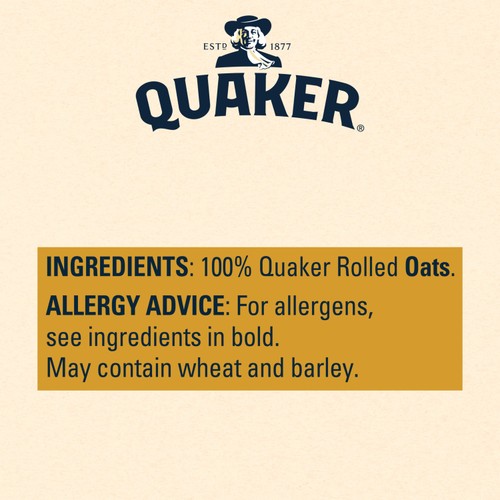 Quaker Oats Jumbo Rolled Oats Porridge Cereal