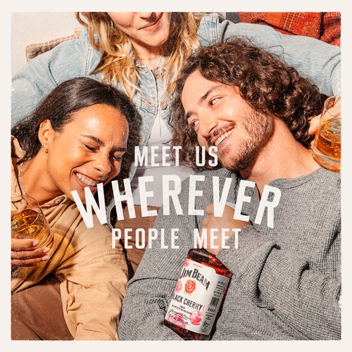 Jim Beam Black Cherry Kentucky Bourbon Whiskey