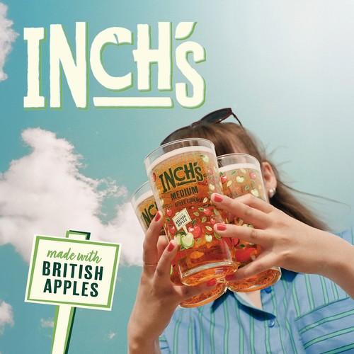 Inch's Medium Apple Cider Can