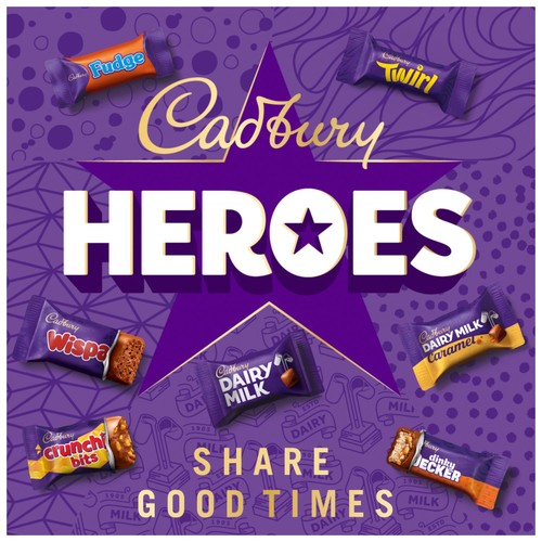 Cadbury Heroes Chocolate Bulk Sharing Box